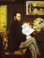 Portrait of Emile Zola /1867-1868/, Oil on canvas. Musée dOrsay, Paris, France.